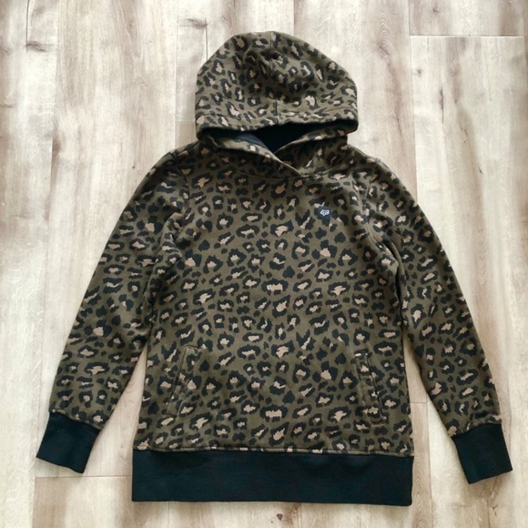 Fox Racing, Daredevil, Cheetah Print, Hoodie, Sweatshirt, Size S, Good Condition - Picture 3 of 16
